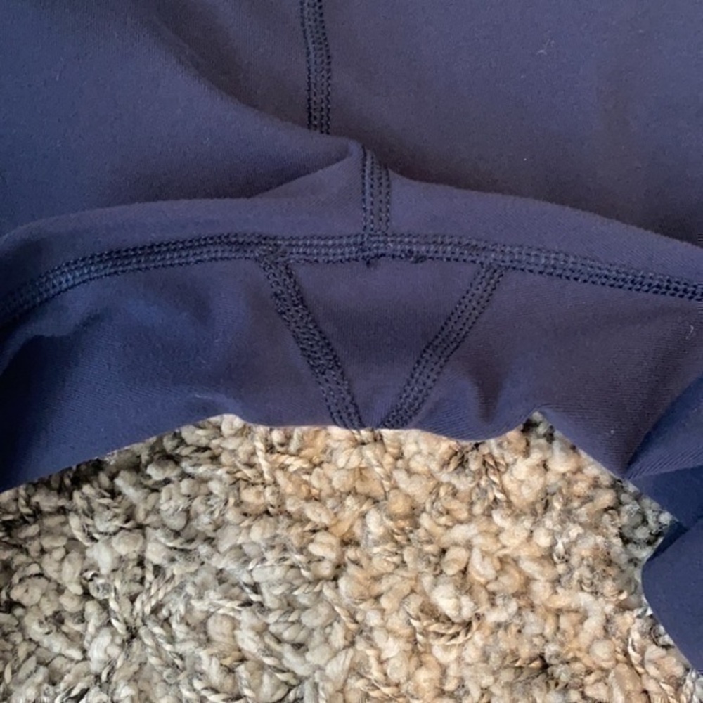 Lululemon High Times Pants Wrap Mesh Deep Navy 4 - Picture 7 of 10